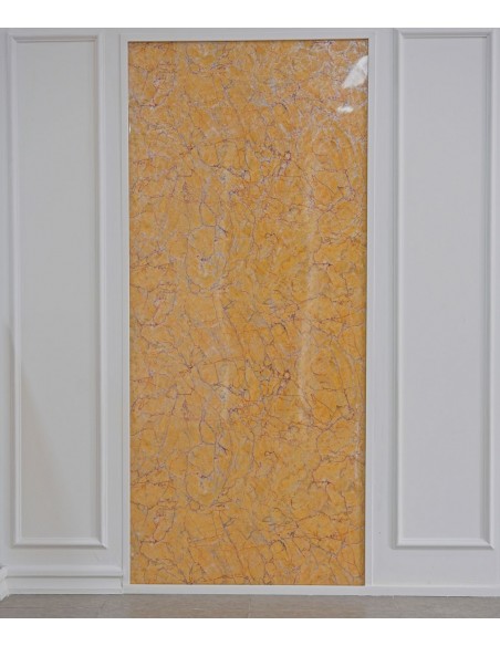 Amarillo panneau pvc effet marbre translucide
