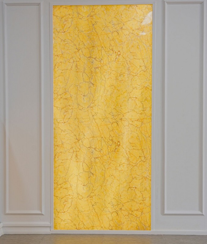 Amarillo panneau pvc effet marbre translucide