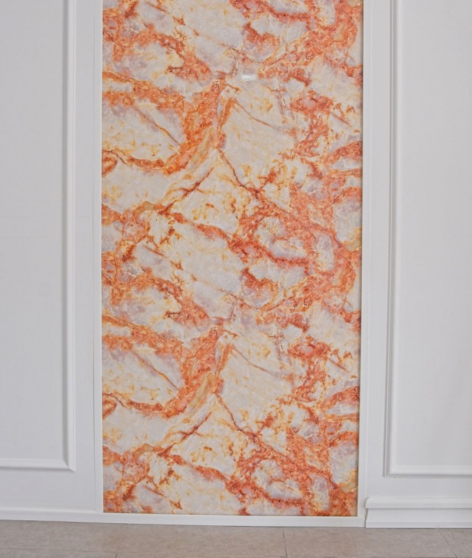 Onxy Marone panneau pvc effet marbre translucide