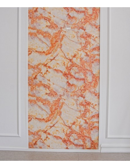 Onxy Marone panneau pvc effet marbre translucide