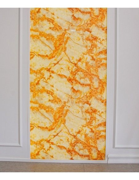 Onxy Marone panneau pvc effet marbre translucide