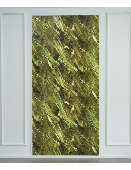 Sultan Siyah panneau pvc effet marbre translucide