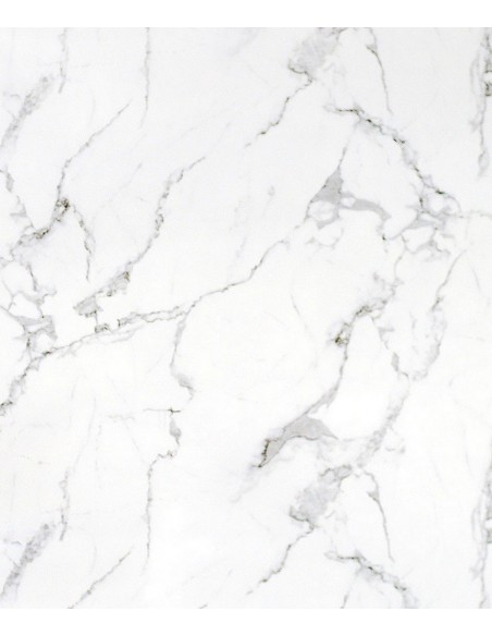Bianco Carrara panneau pvc effet marbre