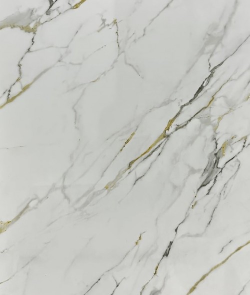 Carrara Gold panneau pvc effet marbre