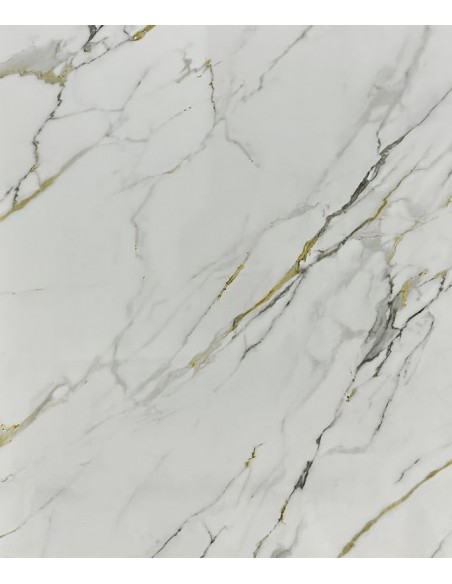 Carrara Gold panneau pvc effet marbre