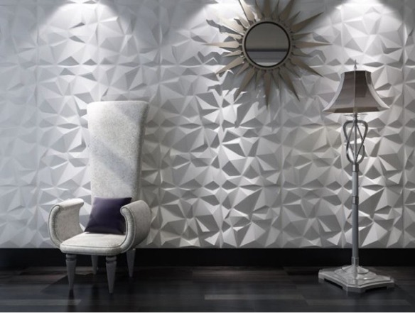 Panneau mural 3D